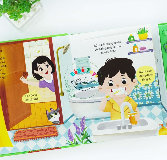 Sách âm thanh - Bé ngoan học thói quen tốt