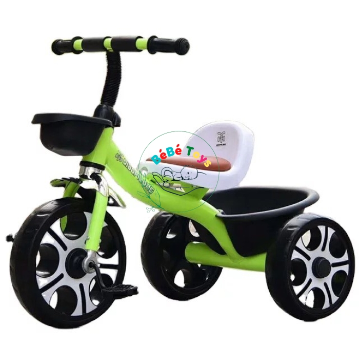  Xe đạp 3 bánh kết hợp xe chòi chân cho bé,giữ thăng bằng tốt