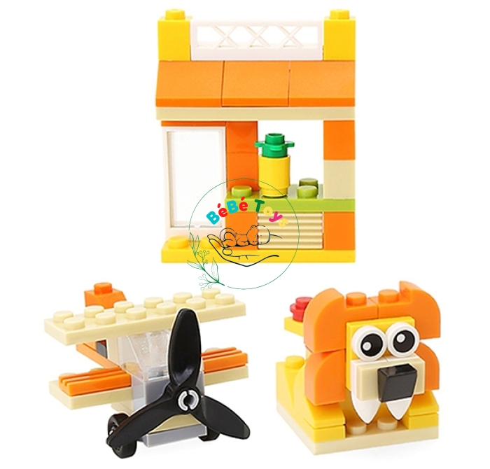 Bộ Ghép Hình Mega Block 093-8 (68 Mảnh Ghép)