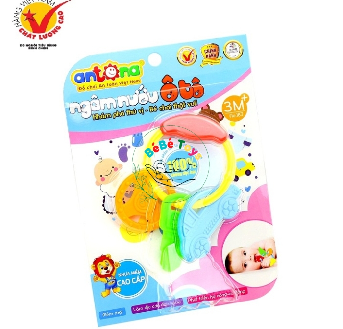 Đồ Chơi Ngậm Nướu Ô Tô Antona Cho Bé 