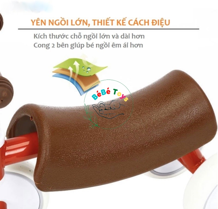 Xe chòi chân siêu cute Q519