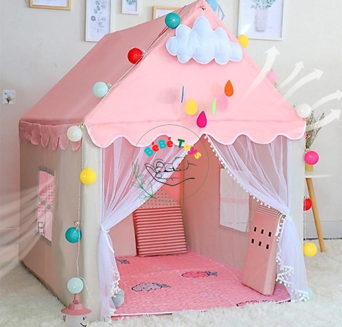 Lều Cho Bé Ngủ Chơi - Hoàng tử Công Chúa