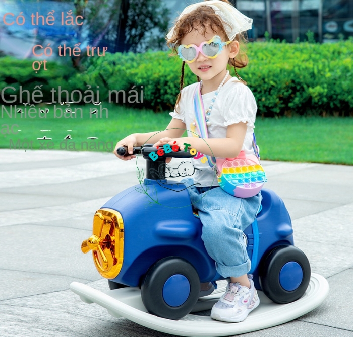 MÁY BAY CHÒI CHÂN + BẬP BÊNH 2 IN 1