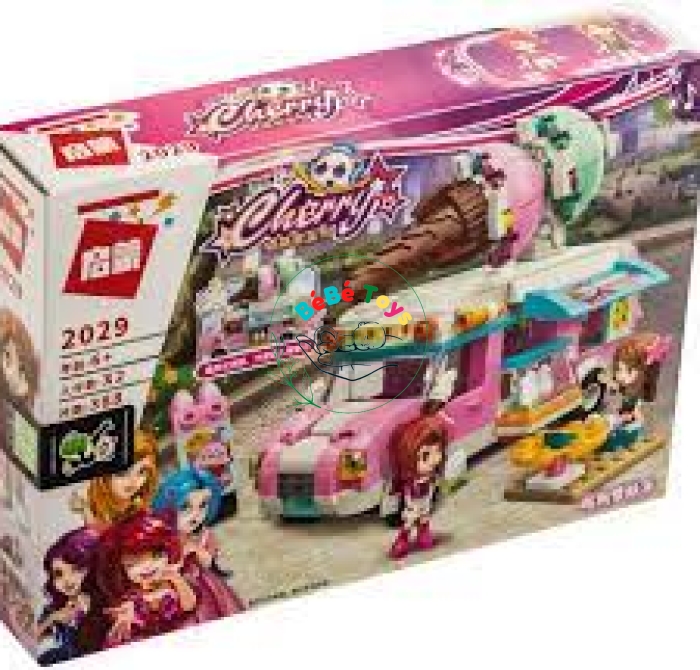 Bộ Đồ Chơi Lego Cho Bé Gái Lắp Ráp Mô Hình Qman 2029 Xe Kem 388 Chi Tiết