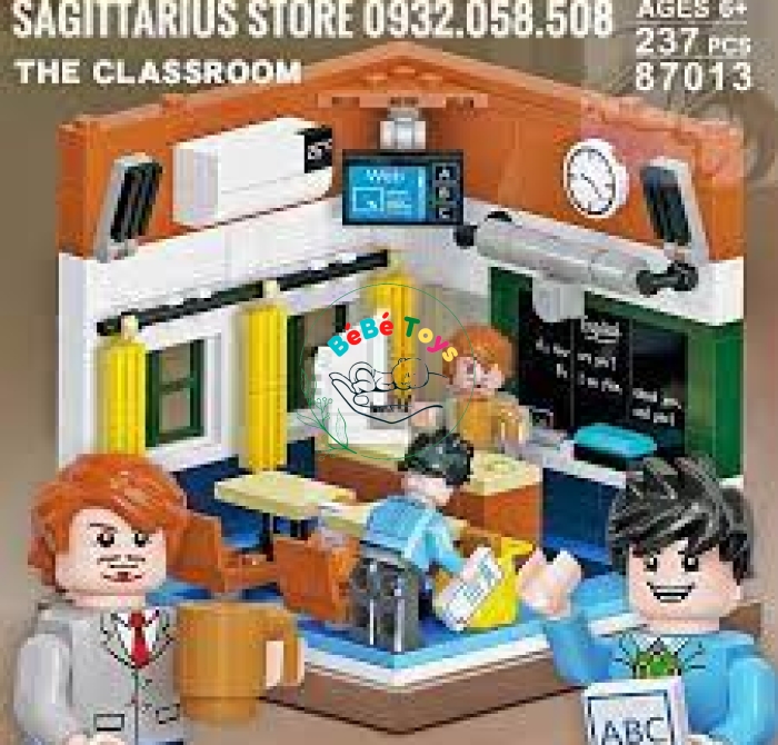 ĐỒ CHƠI LẮP RÁP LỚP HỌC 87013 (237 CHI TIẾT)