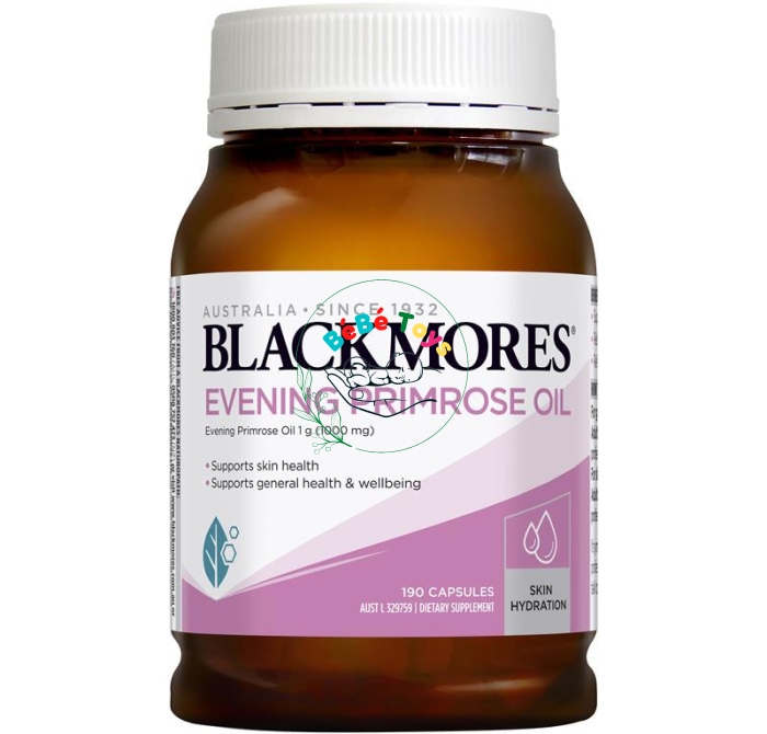 Viên uống Tinh dầu Hoa anh thảo Blackmores Evening Primrose Oil 190 viên  Úc
